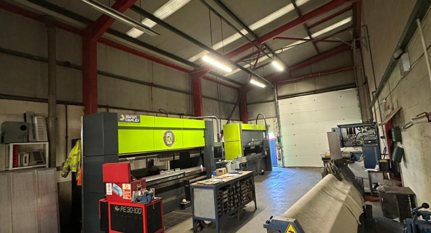 Industrial LED Lighting Upgrade in Lancing